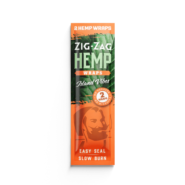 Zig-Zag Hemp Wraps (2x Pack)