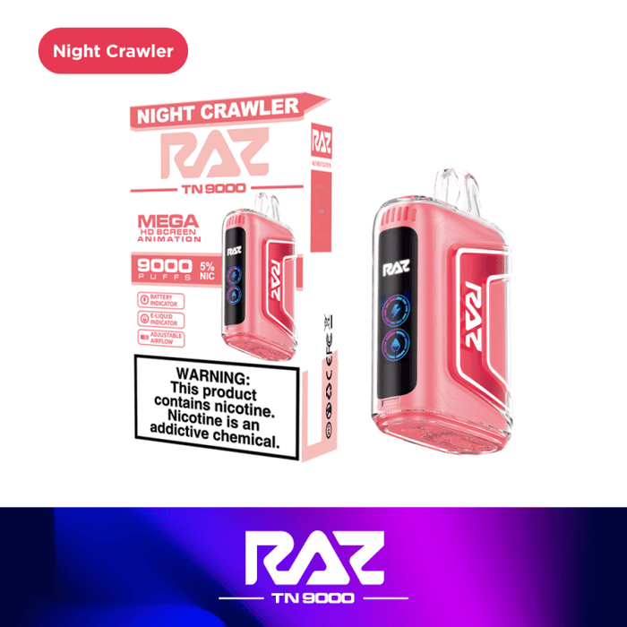 RAZ TN9000 Disposable Vape (5%, 9000 Puffs)