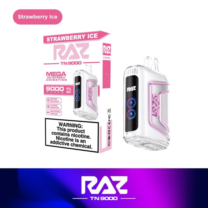 RAZ TN9000 Disposable Vape (5%, 9000 Puffs)