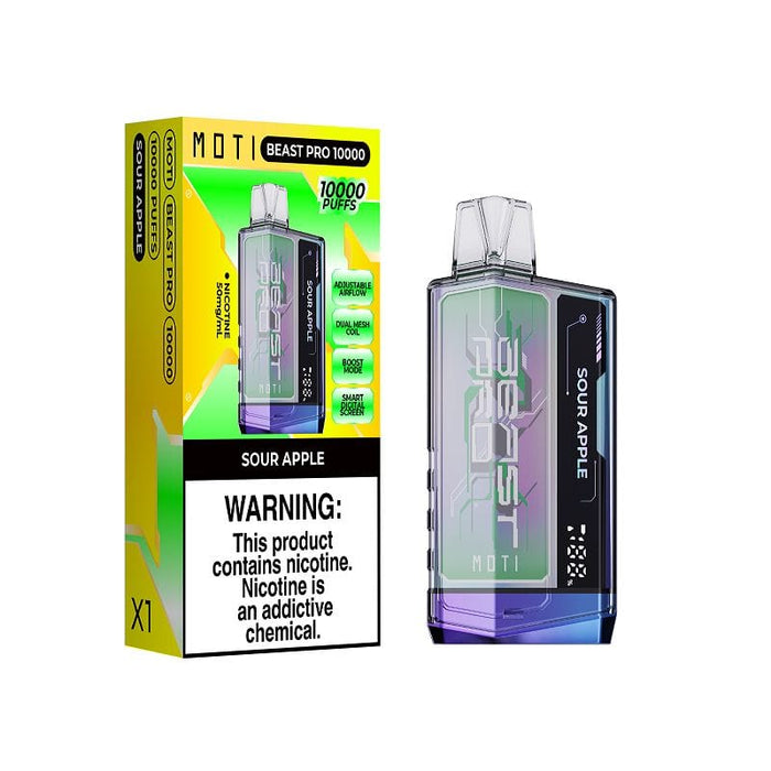 MOTI Beast Pro Disposable Vape (5%, 10000 Puffs)