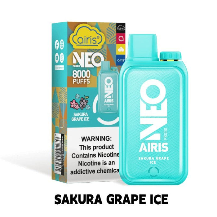 Airis Neo P8000 Disposable Vape (5%, 8000 Puffs)