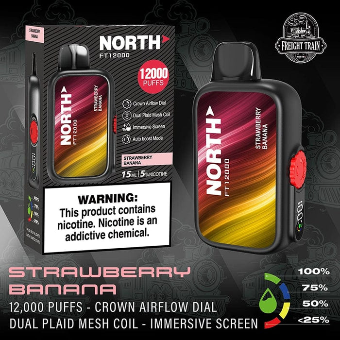 North FT12000 Disposable Vape (5%,12000 Puffs)