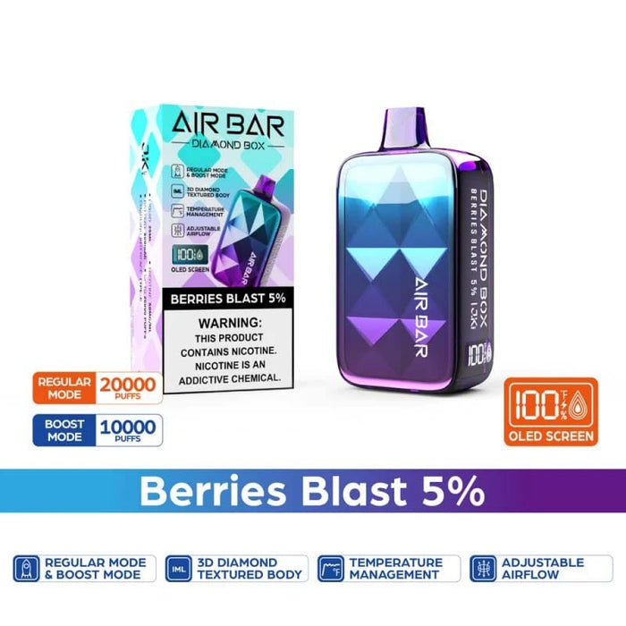 Air Bar Diamond Box 20000 Disposable Vape(5%, 20000 Puffs)