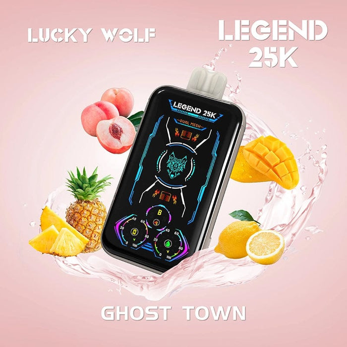 SnowWolf Lucky Wolf Legend 25K Disposable Vape (5%, 25000 Puffs)