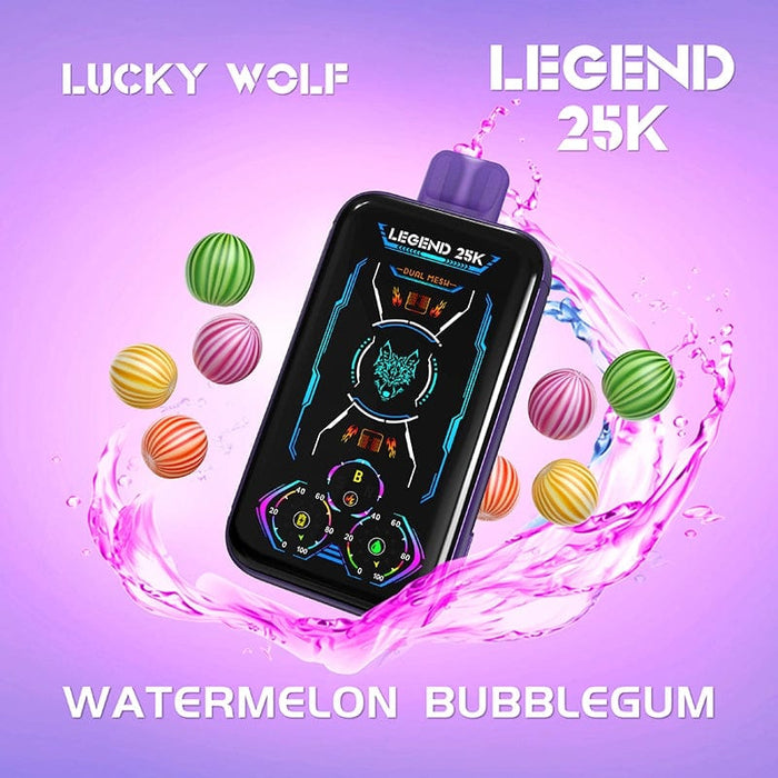 SnowWolf Lucky Wolf Legend 25K Disposable Vape (5%, 25000 Puffs)