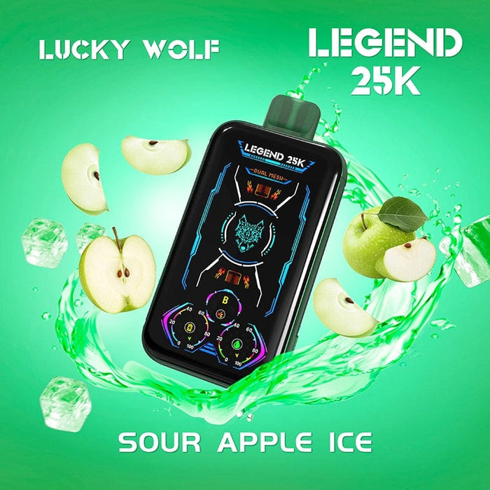 SnowWolf Lucky Wolf Legend 25K Disposable Vape (5%, 25000 Puffs)