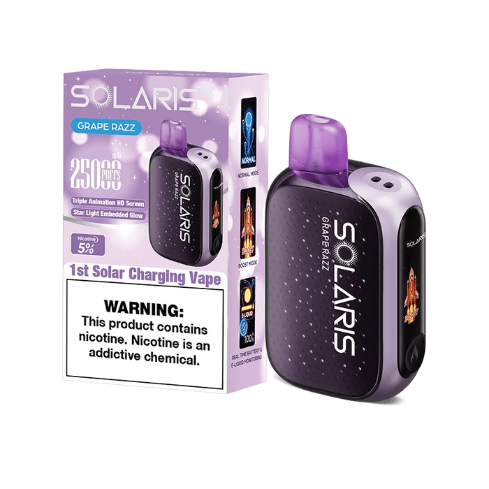 Solaris 25000 Disposable Vape (5%, 25000 Puffs)