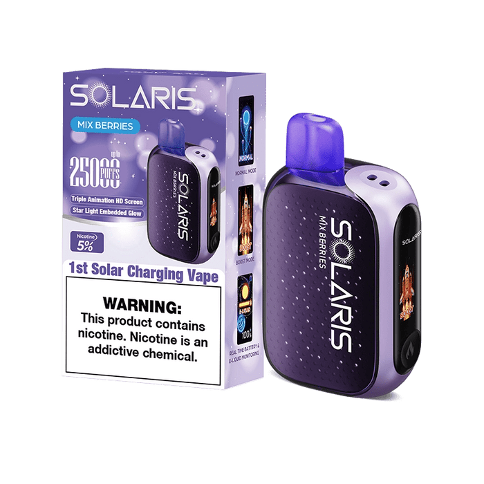 Solaris 25000 Disposable Vape (5%, 25000 Puffs)