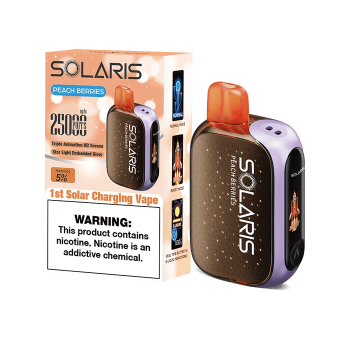 Solaris 25000 Disposable Vape (5%, 25000 Puffs)