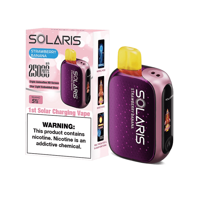 Solaris 25000 Disposable Vape (5%, 25000 Puffs)