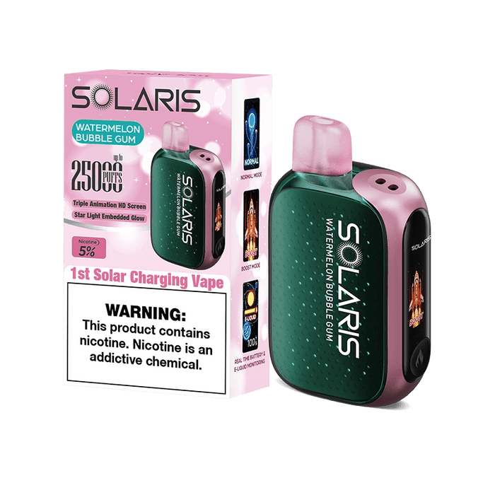 Solaris 25000 Disposable Vape (5%, 25000 Puffs)