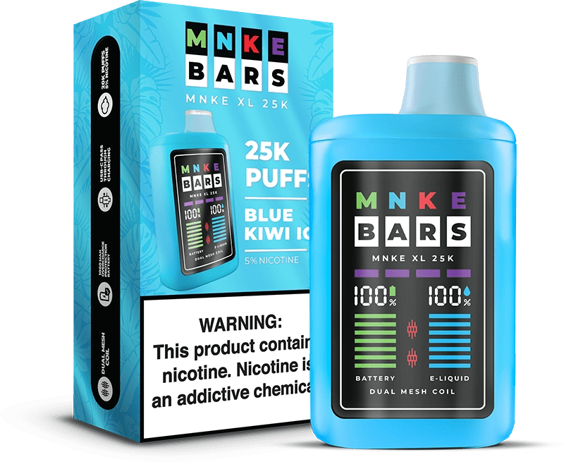 MNKE Bars XL 25K Disposable Vape (5%, 25000 Puffs)