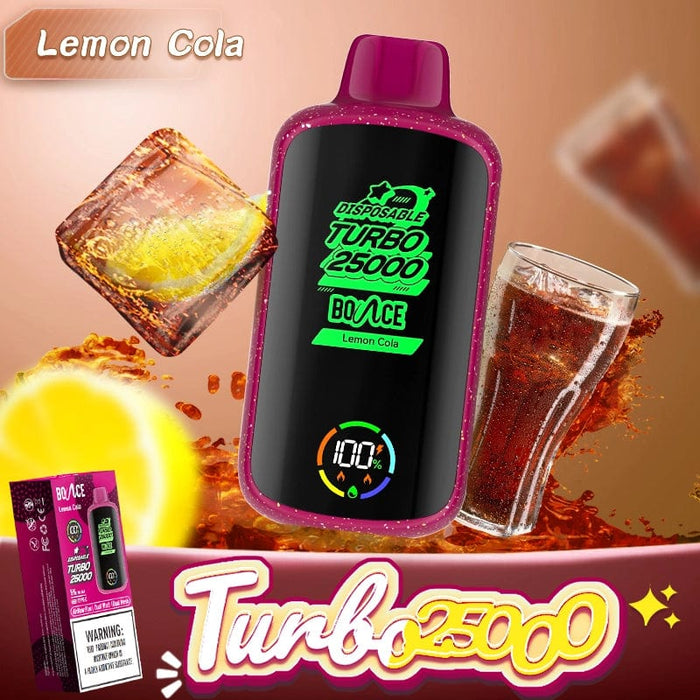 Bounce Turbo 25000 Disposable Vape (5%, 25000 Puffs)