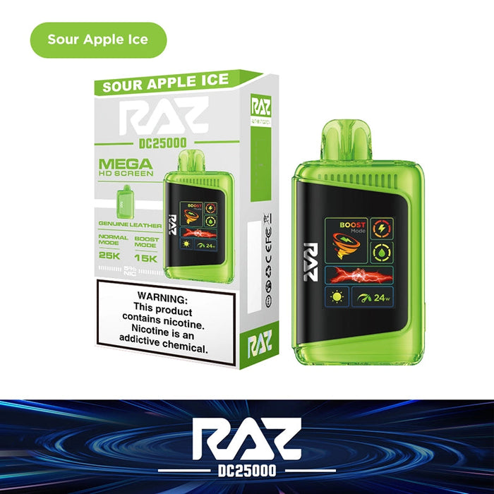 RAZ DC25000 Disposable Vape (5%, 25000 Puffs)