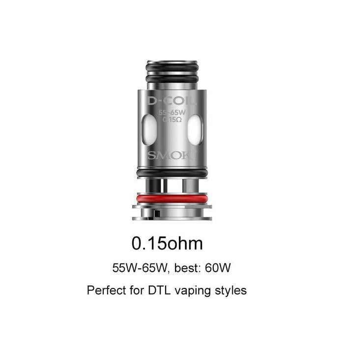 SMOK D-coil Meshed Coil (Pack of 5)