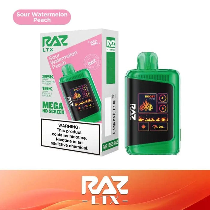 RAZ LTX 25K Disposable Vape (5%, 25000 Puffs)