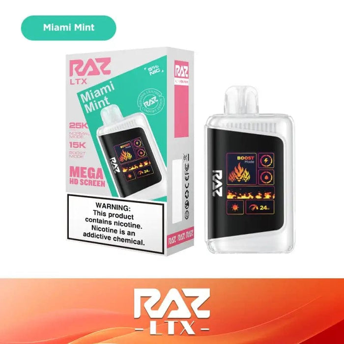 RAZ LTX 25K Disposable Vape (5%, 25000 Puffs)