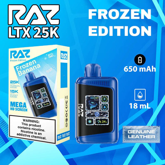 RAZ LTX 25K Disposable Vape (5%, 25000 Puffs)