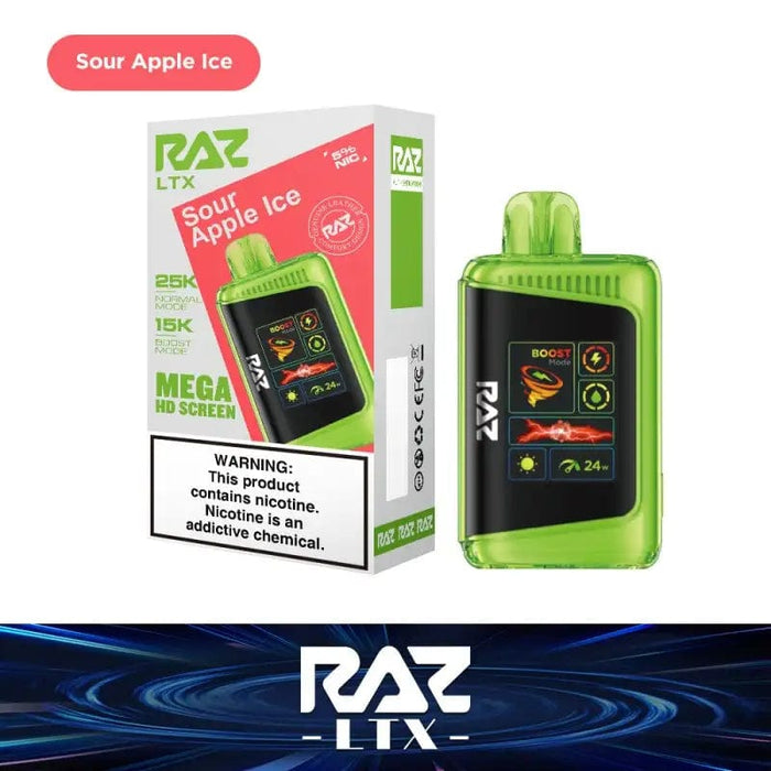 RAZ LTX 25K Disposable Vape (5%, 25000 Puffs)