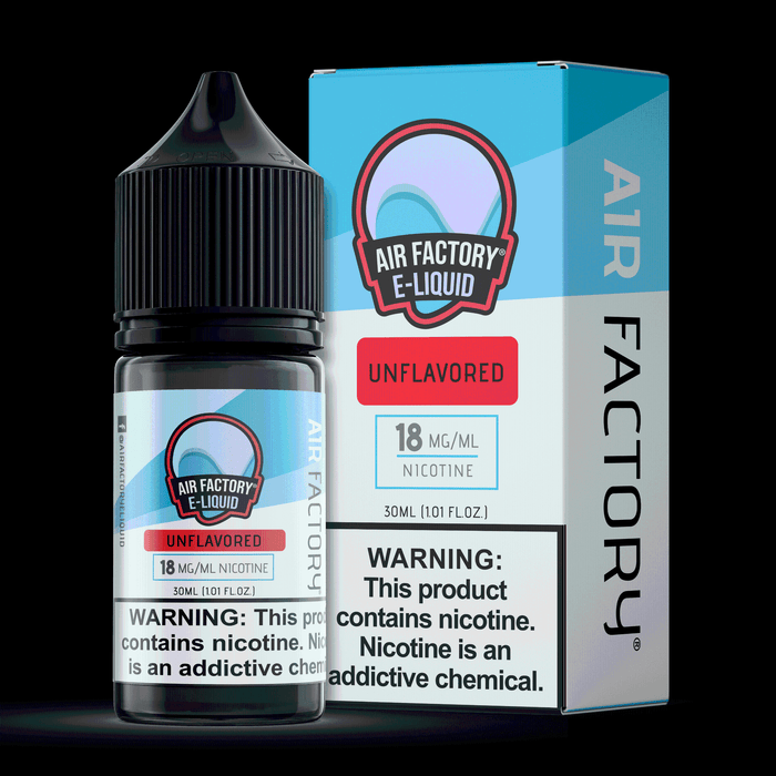 Air Factory Unflavored 30ml Nic Salt Vape Juice