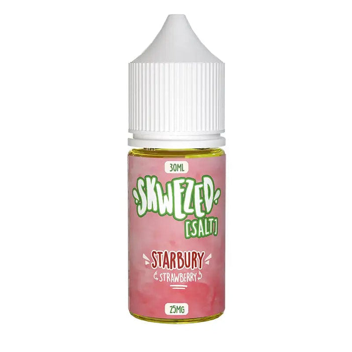 Strawberry 30ml Nic Salt Vape Juice - Skwezed