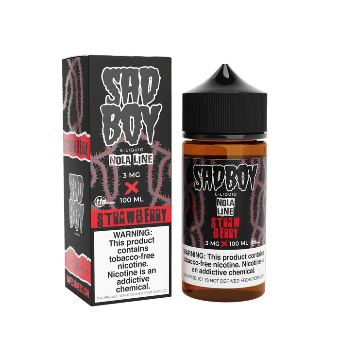 Sadboy Strawberry Nola 100ml Vape Juice