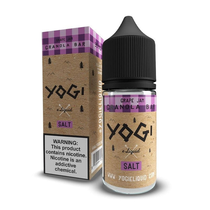 Yogi Salts Grape Jam Granola Nic Salt Vape Juice 30ml