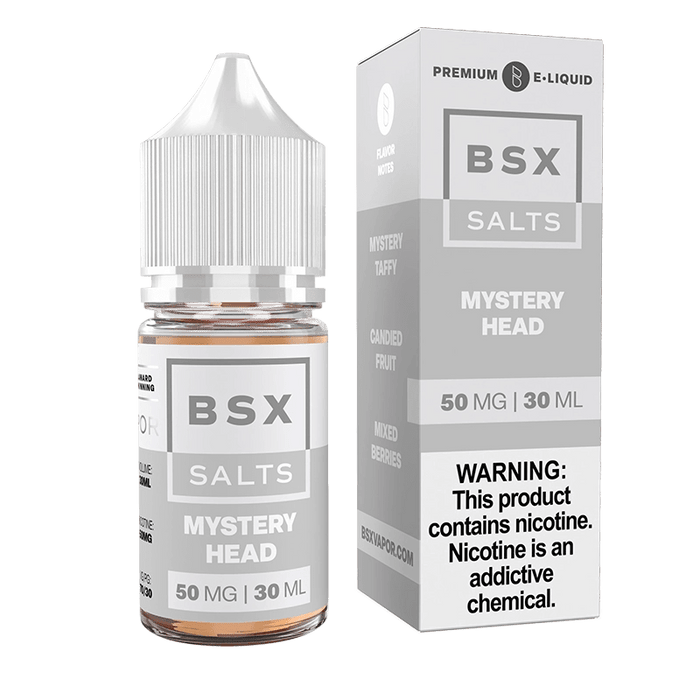 Glas BSX Mystery Head Nic Salt Vape Juice 30ml