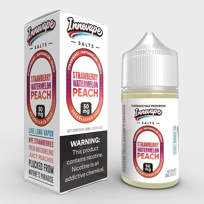 Innevape Strawberry Watermelon Peach Nic Salt Vape Juice 30ml